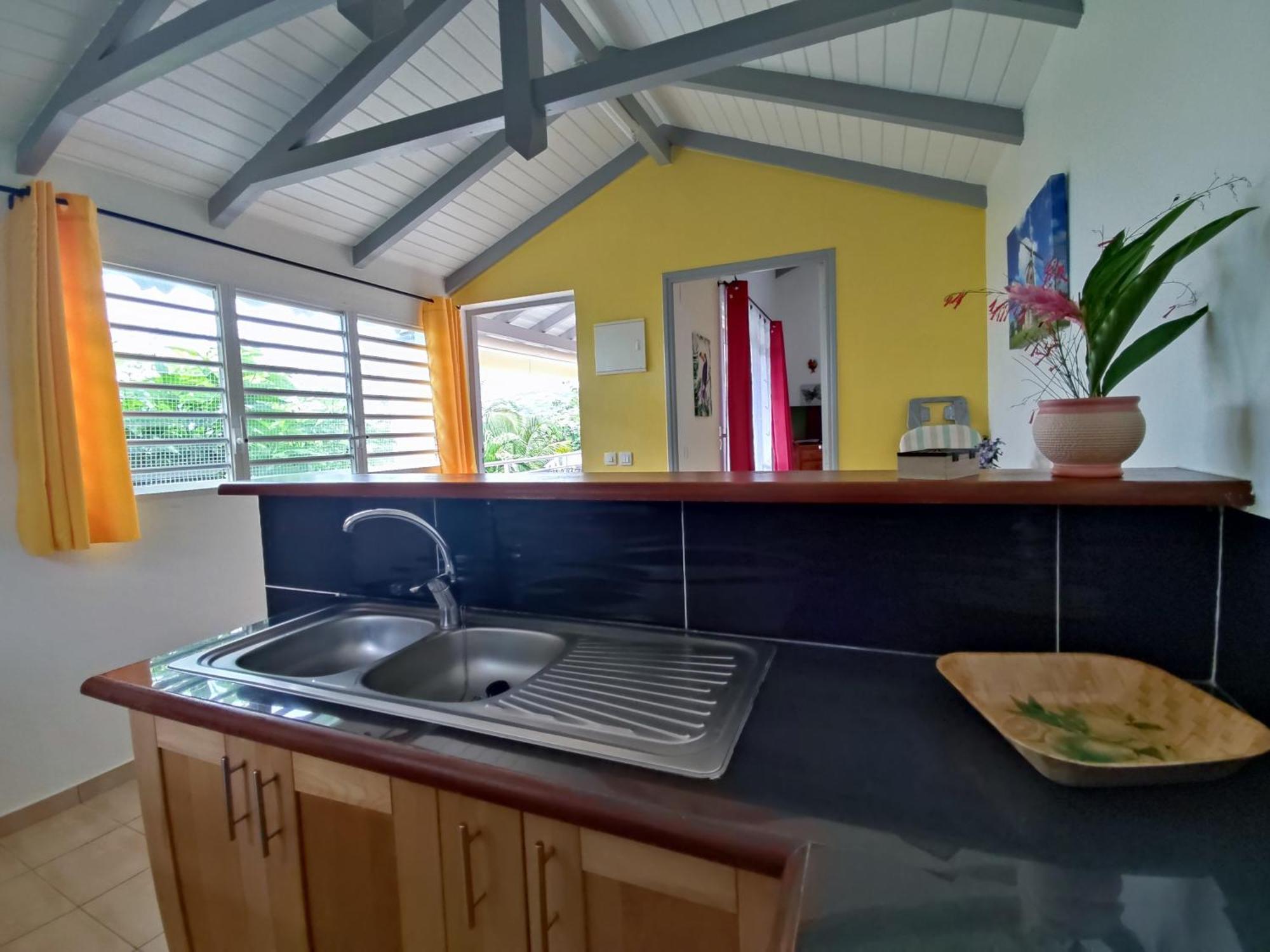 Bungalow With Sea View In Deshaies Zimmer foto